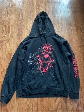 Corpse Husband Miss You Anime Style Sweatshirt Men’s Sz XXL